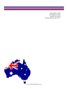 Australian Flag Stationery