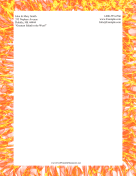 Flame Stationery