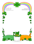 Irish Flag Rainbow