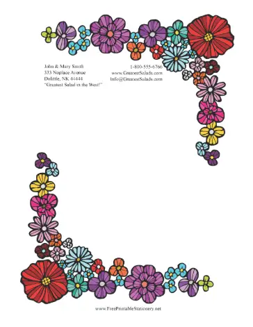 nature,new
 stationery design