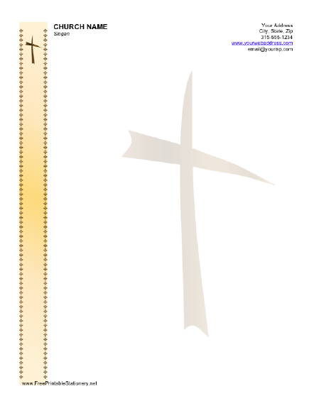 Church stationery design