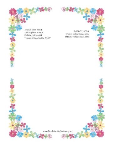 nature,new
 stationery design