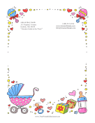 Baby Buggy And Toys