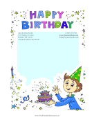 Birthday Boy Celebration