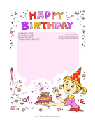 Birthday Girl Celebration