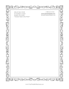 Black Squares Border