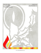 Candle Stationery