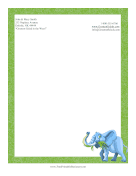 Cartoon Elephant