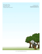 Cartoon Panda
