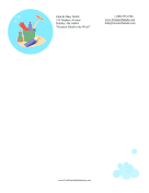 Cleaning Service Stationery