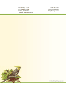 Cockatiel Stationery