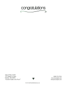 Congratulations Stationery