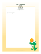 Crocodile with Balloon