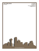 Dallas Skyline Yellow