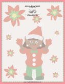 Elf in Red and Green