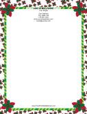 Floral Candy Cane