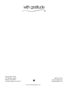 Gratitude Stationery