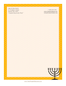 Hanukkah Menorah