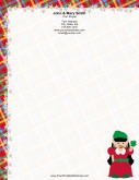Lady Elf Red Dress Green Bow