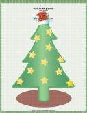 Large Christmas Tree Santa Hat