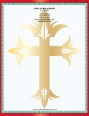 Large Golden Cross