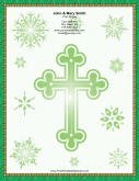 Large Green Cross