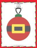 Large Santa Ornament