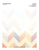 Pastel Chevron