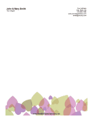 Pink And Green Hearts