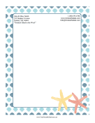 Seashell Stationery