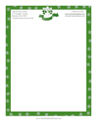 St Patricks Day Stationery