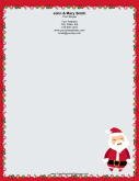 Stylized Santa