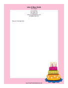 Three-Tier Cake