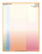 Vertical Pastel Stripes