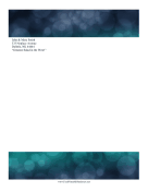 Water Bubbles Stationery