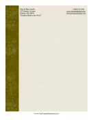 Yellow Bubbles Stationery